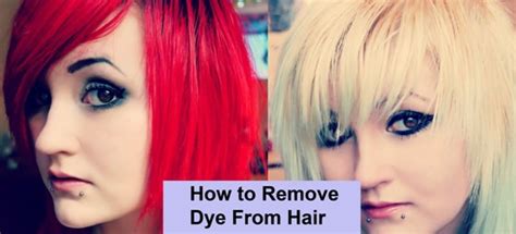 It's plausible ascorbic acid could lighten your dye by a shade or two, but it won't return your hair to your natural color. How to Remove Dye From Hair?