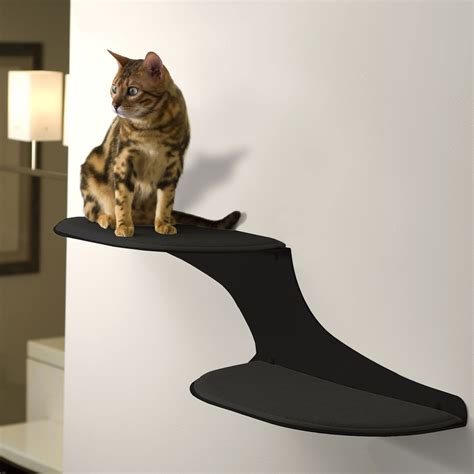 Cat window perches keep your cat engaged. The Refined Feline 10" Clouds Wall Mounted Cat Perch ...
