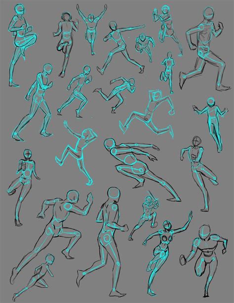 Running Poses By Thealtimate On Deviantart Drawn And Sketch In 2019