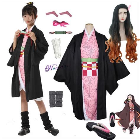 Nezuko Demon Slayer Costume For Kids Images And Photos Finder