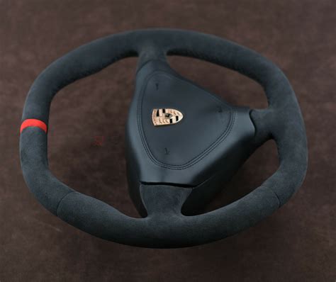 Oem Porsche Custom Steering Wheel Alcantara Wrap And Smaller Diameter