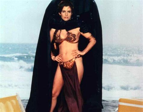 Collection Of Rare Princess Leia In Gold Bikini Photos