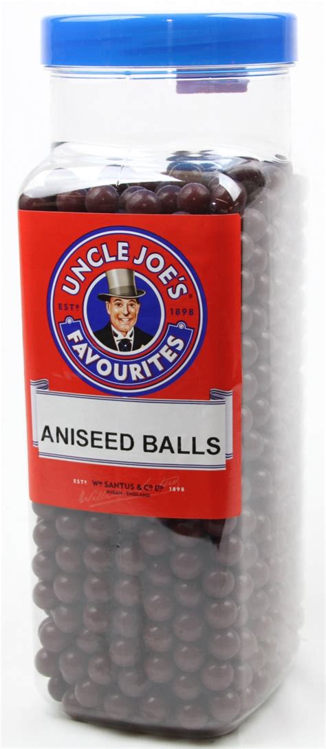 aniseed balls 3kg jar uncle joes