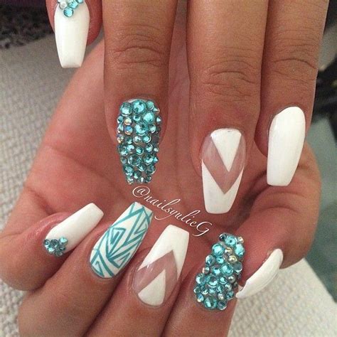 40 Diseños De Uñas Largas Decoradas ¡tendencia Actual Belleza