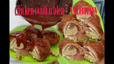 All the flavour, all the crunch, healthier and far easier! resep chicken cordon bleu.. utuk baby abidzar - YouTube