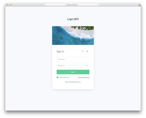 Login Form V15 Free Sign In Page Template 2022 Colorlib
