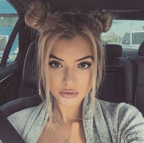 Cute Hairstyle Two Buns Hairstyle Ideas