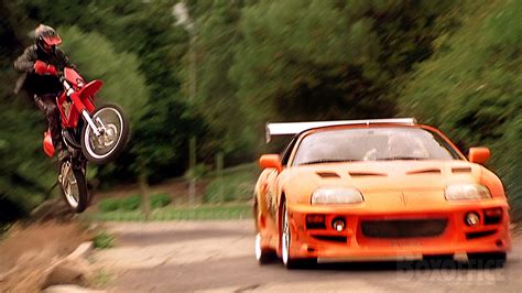 Muscle Cars Vs Motorcycles The Fast And The Furious Clip