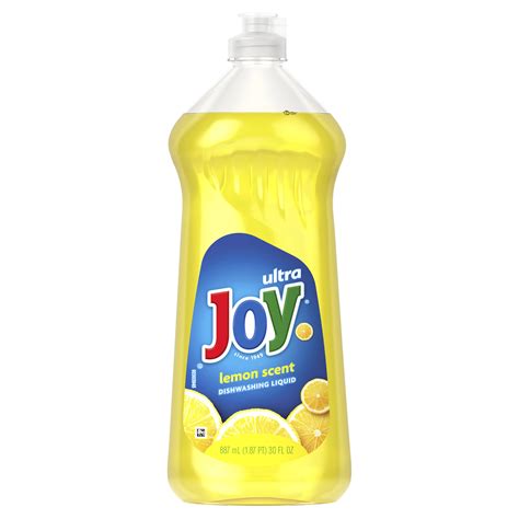 Joy Ultra Dishwashing Liquid Dish Soap Lemon 30 Fl Oz