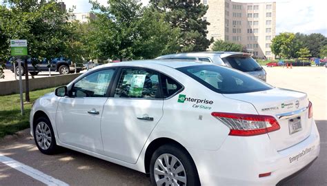 Enterprise CarShare offers affordable rental cars on campus