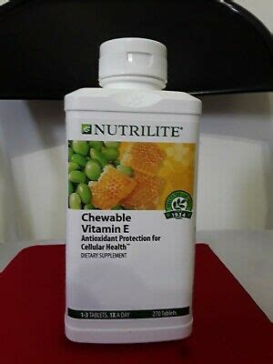 Shop our huge selection of discount medical supplies for any budget! NUTRILITE Lecithin-E Vitamin E Chewable Supplement Diet | eBay
