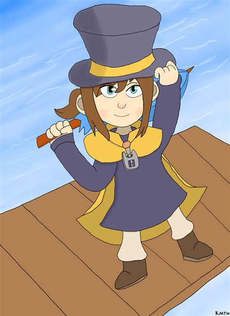 A Hat In Time Hat Kid By Kmth On Deviantart