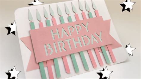 How To Make Birthday Card Using Cricut Maker🎈 Easy For All Ages