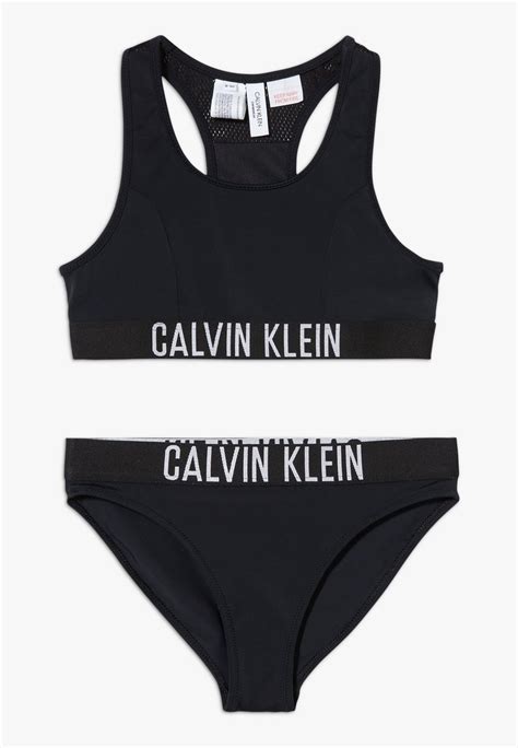 Calvin Klein Swimwear Bralette Intense Power Set Bikini Black