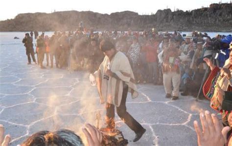 Bolivia Recibio Nuevo Año Andino Amazónico 5523 En Centro Ritual De