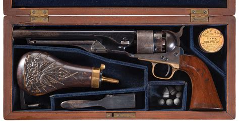 Factory Cased Colt Model 1860 Army Percussion Revolver