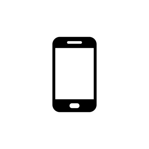 Smartphone Icon Vector Cellphone Mobile Phone Sign Symbol 6795445