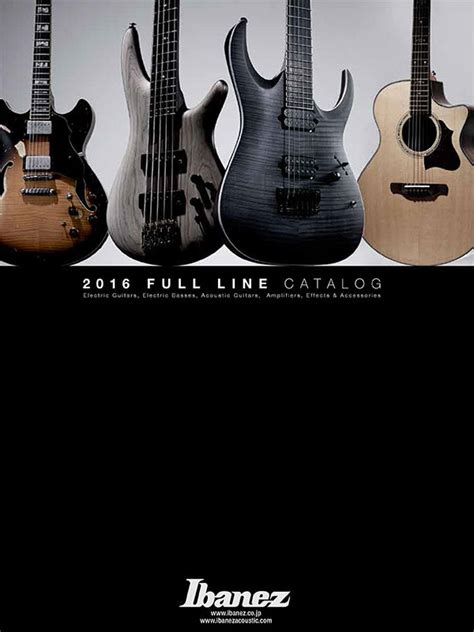 Ibanez Catalogs Support Ibanez Guitars