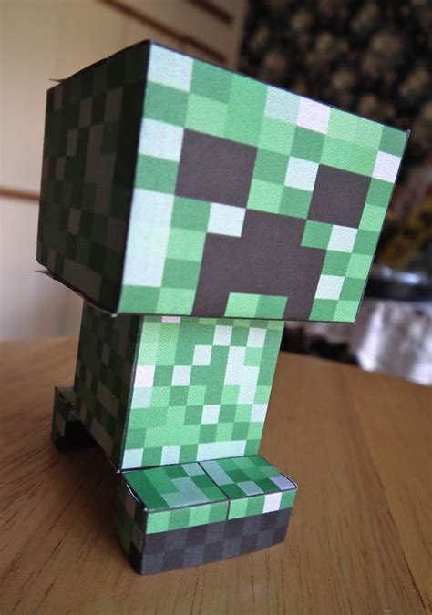 Cubecraft Creeper Creeper Paper Papercraft Minecraft Papercraft The