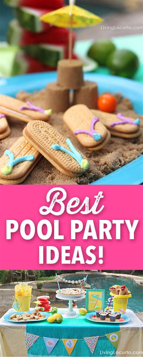 The Best Pool Party Ideas Summer Flip Flop Cookies