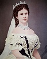 Empress Elisabeth of Austria by Emil Rabending. colored. Romy Schneider ...