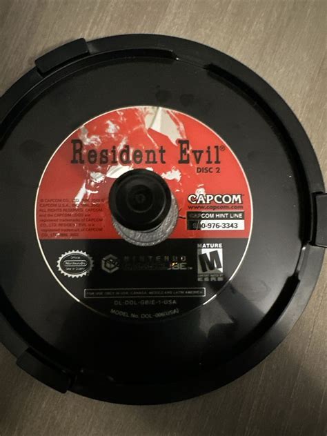 Resident Evil Gamecube 2002 Discs Only Good Condition Ebay