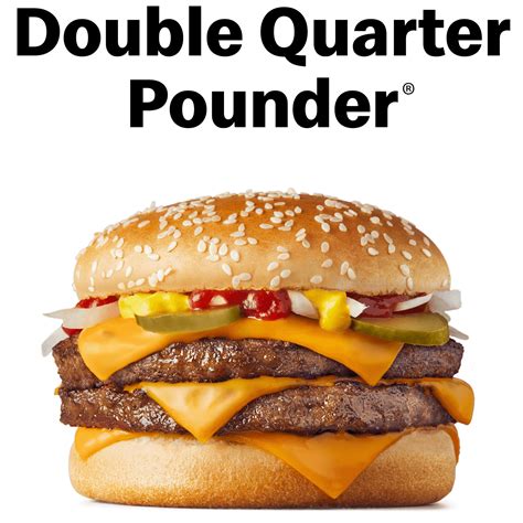 Double Quarter Pounder® Mcdonalds New Zealand