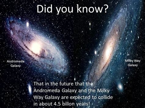 Andromeda Galaxy And Milky Way Galaxy Merge Astronomy Facts Galaxy