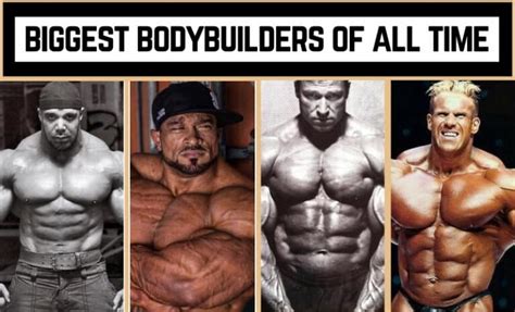 The Biggest Bodybuilders Of All Time Updated Jacked Gorilla