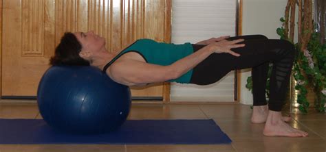 Exercise Of The Week Bridge Using An Exercise Ball Courtney Medical Group