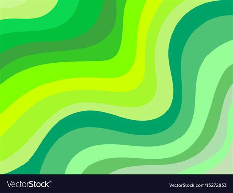 Wavy Background Shades Of Green Royalty Free Vector Image