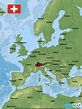 StepMap - el mapa del suiza - Landkarte für Europe