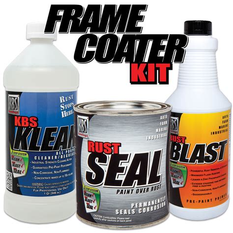 Frame Paint Kit Frame Coater Kit Stop Chassis Rust With Kbs Coatings