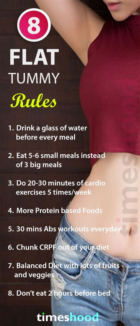 Losing the fat around your midsection can be a battle. 8 Powerful Tips to Get Flat Tummy in 7 Days - TIMESHOOD