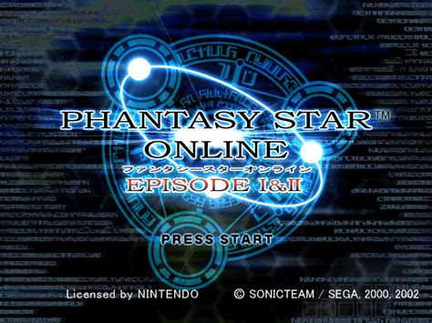 Buy Phantasy Star Online Episode I And Ii For Gamecube Retroplace