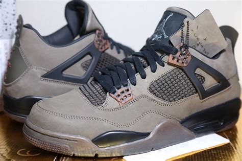 Take Another Look At Travis Scotts Air Jordan 4 Olive Cactus Jack