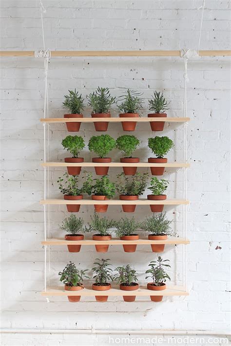 Wall Mounted Hydroponic Herb Garden Garden Design Ideas
