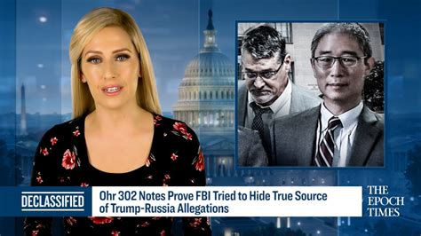 Fbi Tried To Hide True Source Of Trump Russia Allegations