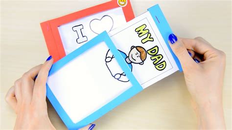 How To Make A Diy Fathers Day Magic Card Paper Crafts