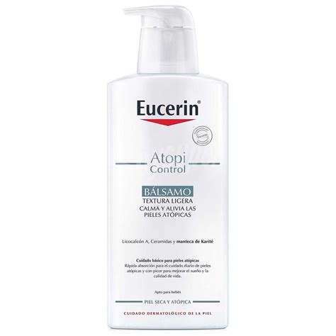 Eucerin Bálsamo Para Pieles Atópicas Con Manteca De Karité Atopi Control Eucerín Atopicontrol 400 Ml