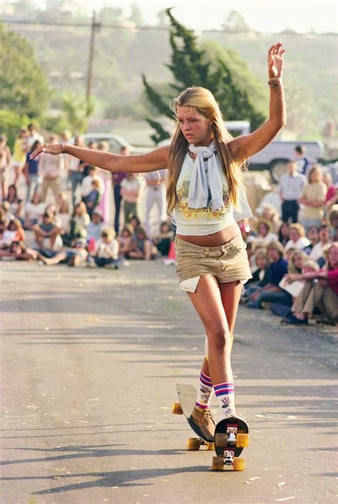 Rediscovered Photos Of The 70s Hollywood Skate Scene I D Skater Girl Outfits Skateboard