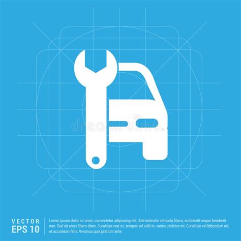 Car Auto Fix And Repair Icon Logo Design Element Stock Vector