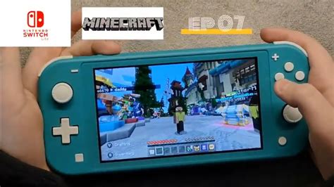 Nintendo Switch Lite Minecraft Gameplay Ep 07 Minigames Youtube