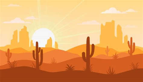 Arizona Desert Illustrations Royalty Free Vector Graphics And Clip Art