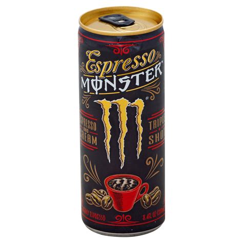 Green tea still contains a good amount of caffeine, but doesn't make you jittery. Monster Espresso and Cream Energy Drink - Shop Coffee at H-E-B