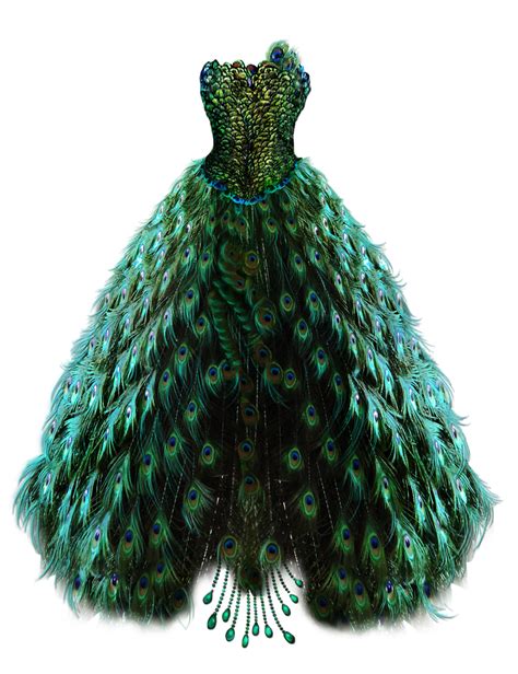 Emerald Peacock Dress by BrookeGillette | Peacock dress, Peacock wedding dresses, Peacock ...