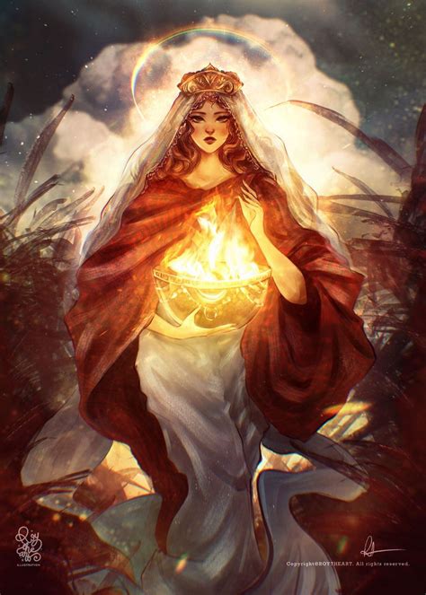 Hestia Goddess Of Hearth And Fire Ph