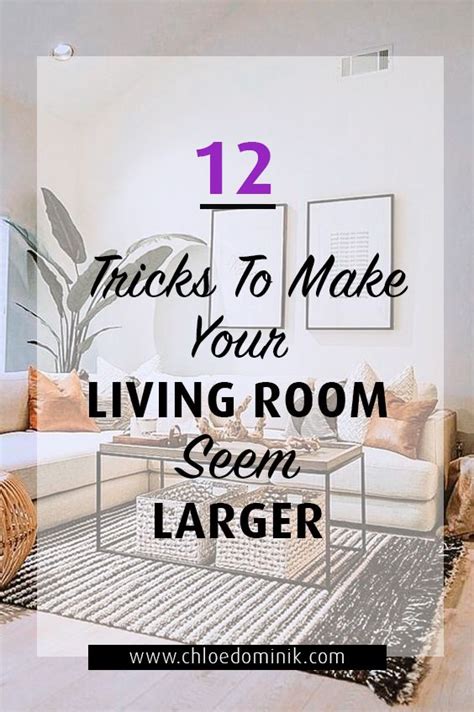 12 tricks how to make a small living room look bigger chloe dominik mirror wall living room