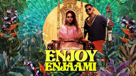 Watch Latest Tamil Trending Music Video Song Enjoy Enjaami Sung By