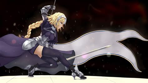 Wallpaper Fate Series Fate Apocrypha Anime Girls Blonde Ruler